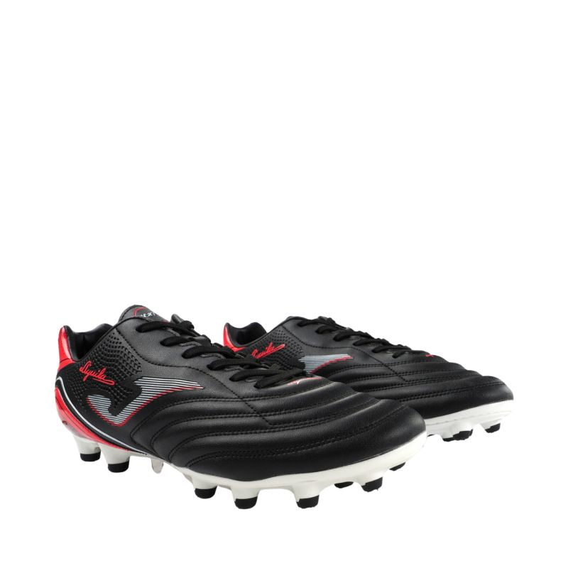 Joma Aquila FG football boots black and red AGUW2241 piros focicipő