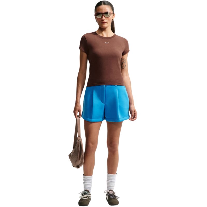 Nike Sportswear Chill Knit Women's T-Shirt Light barna póló FV5508259
