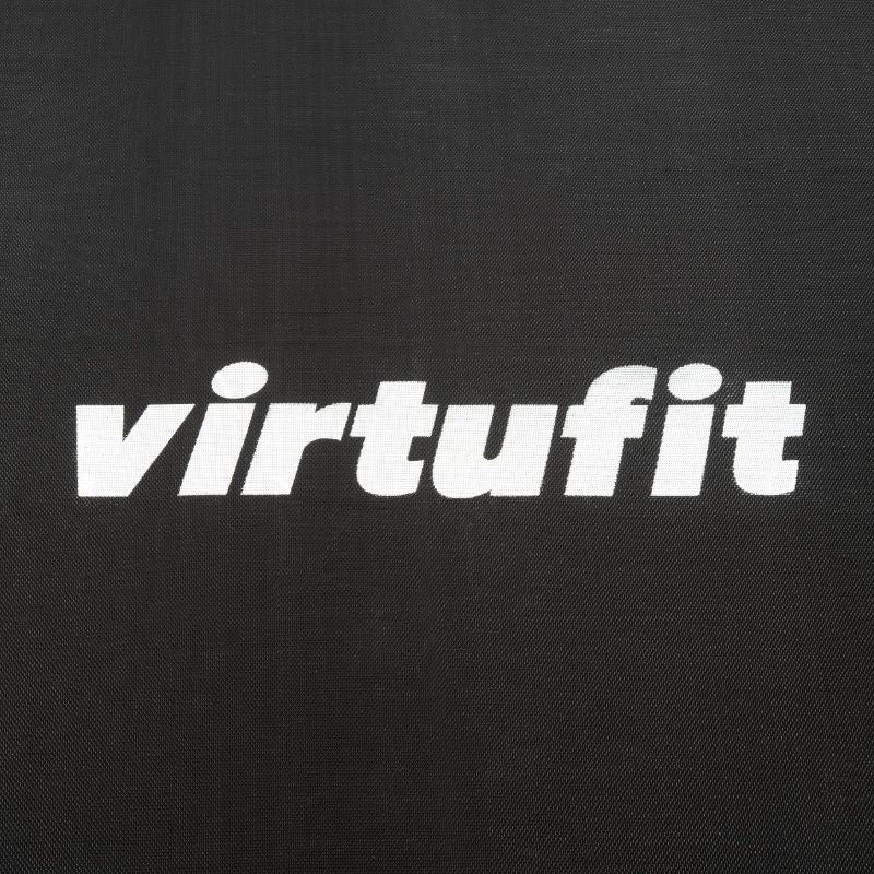 VIRTUFIT PREMIUM TRAMPOLINE WITH SAFETY NET 244 x fekete védőfelszerelés