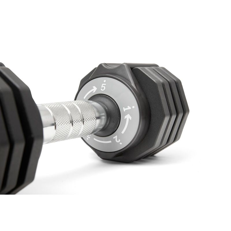 Half Human Adjustable Dumbbells 5kg fekete edzőfelszerelés SFIT-P-HH30001