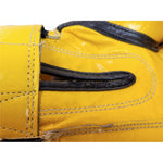 TOP TEN (W) FIGHT RTT-2 Boxing Gloves 10 oz Black and Yellow sárga kesztyű