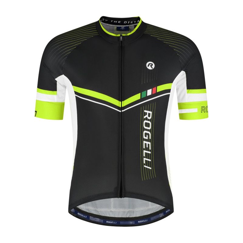 Rogelli Gara Mostro II T-shirt Black and Yellow 6XL sárga póló