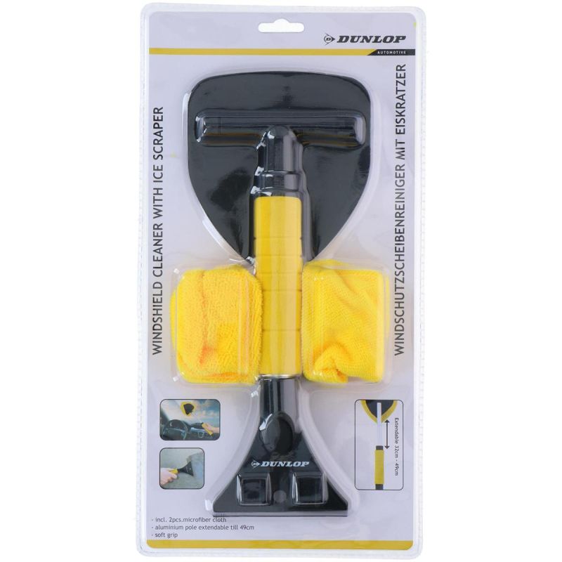 Dunlop 2-In-1 Window Squeegee And Scraper fekete kiegészítő GSP-267036