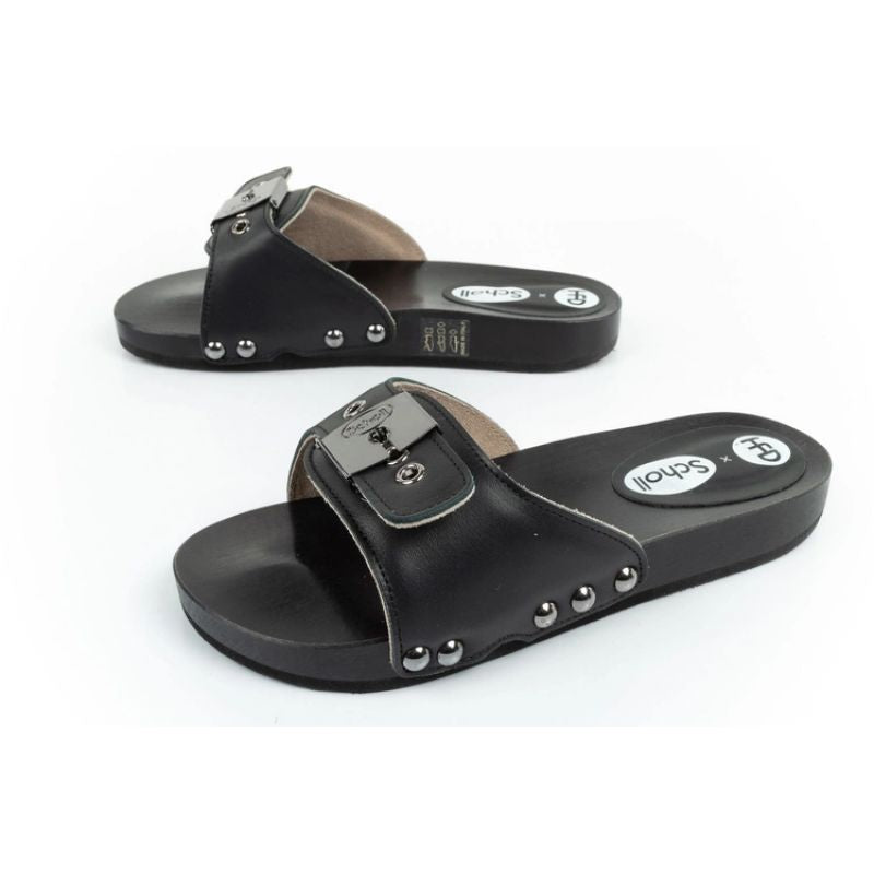 Scholl x HFD Pescura W Clogs fekete clogs, slides