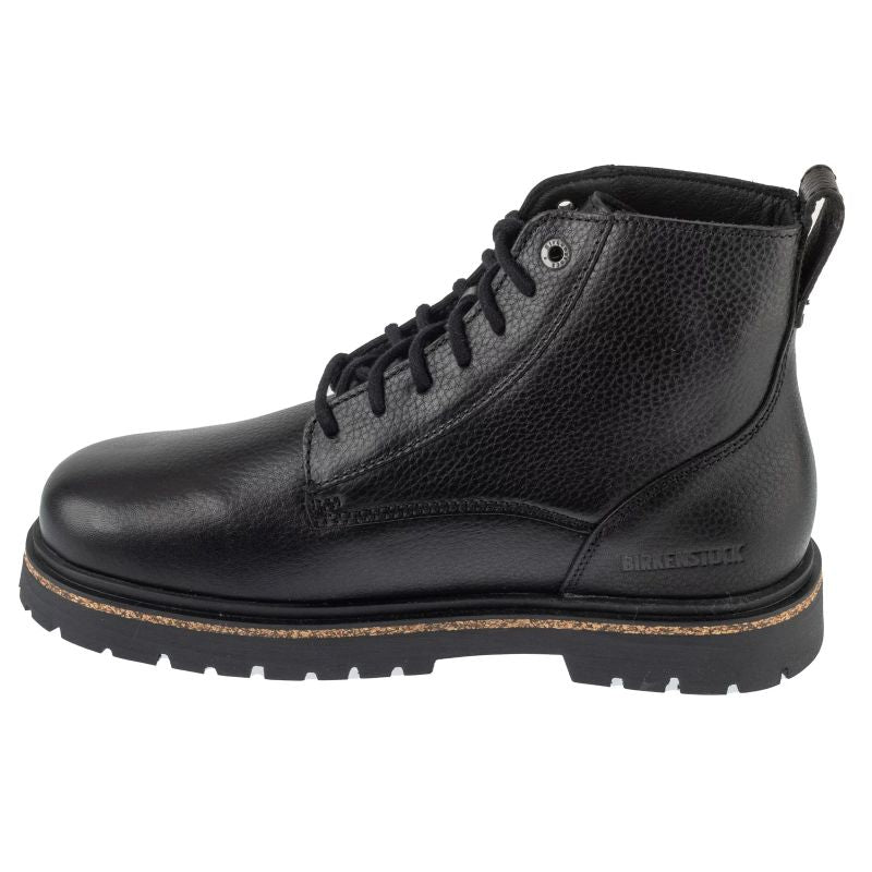 Birkenstock Highwood Lace Mid W 1030783 Black fekete bakancs