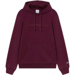 Champion Hooded Sweatshirt 220271 RS522 bordó kapucnis pulóver
