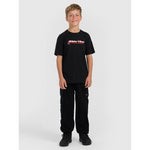 Boy's regular printed T-shirt 4F 4FJRAW25TTSHM3168-20S póló
