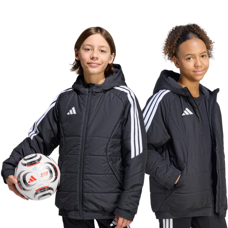 adidas Tiro 26 Winter Kids Black KA5319 116 cm kabát