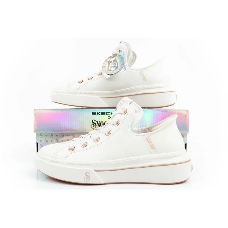 Skechers Snoop One-OG Leather Slip-Ins W 186001/WHT shoes cipő