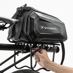 Wozinsky WSR-01B Bicycle Pannier for Trunk 9l - Black fekete elektronika 304004-198905