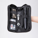 Wozinsky WMZ-01N tool kit, 16-in-1 bicycle multitool, pump, wrenches, inner tube kit - black fekete elektronika 304004-199005