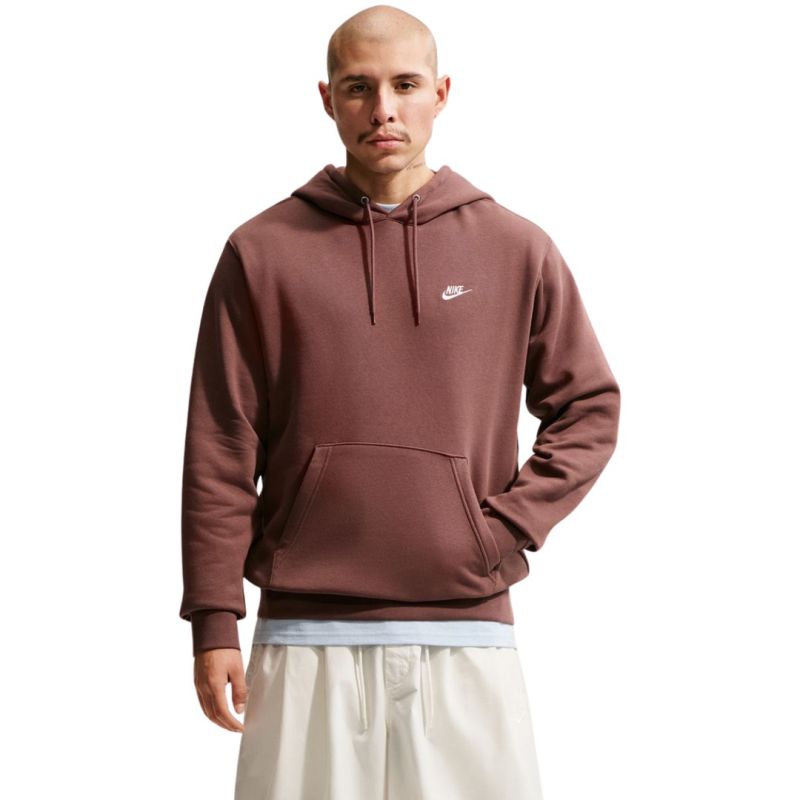 Nike Club BB men's sweatshirt 502 barna pulóver 159643M
