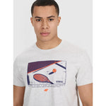 4F Men's regular printed T-shirt póló 4FRSS25TTSHM2980-27M