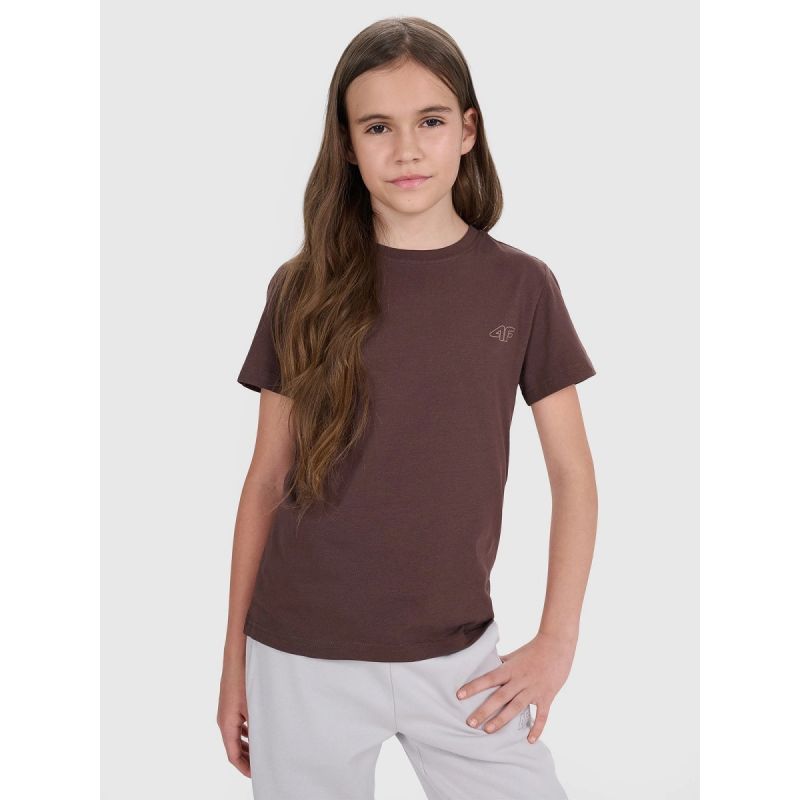4f Regular plain T-shirt (SET OF 2) for children 4FJRAW25TTSHU3157-90S Ruházat