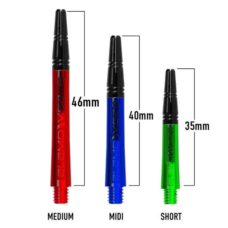 Harrows Alamo VS2 Shafts Black Kiegészítő