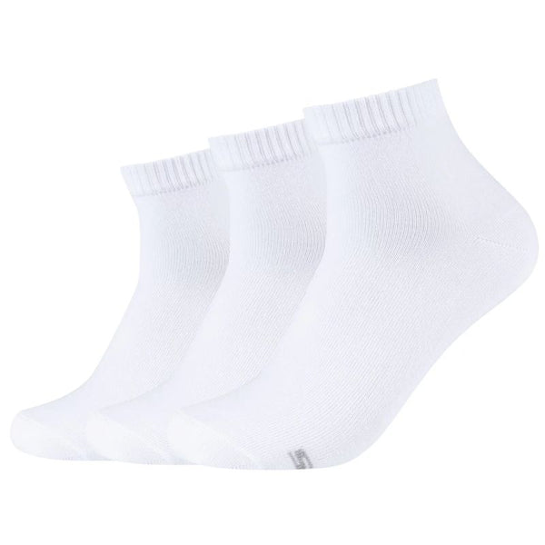 Skechers 3PPK Basic Quarter Socks SK42004-1000 White 39-42 General