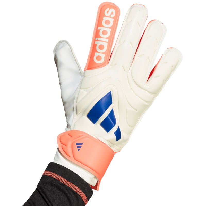 adidas Copa Glove Club goalkeeper gloves white and orange JN5339 Kiegészítő