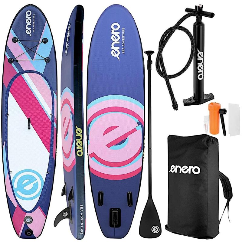 Enero SET - INFLATABLE SUP BOARD PURPLE lila sets