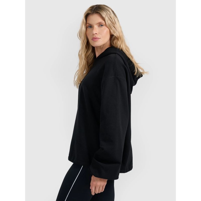 4f Women's sweatshirt with hood, open, 4FRAW25TSWSF2462-20S General