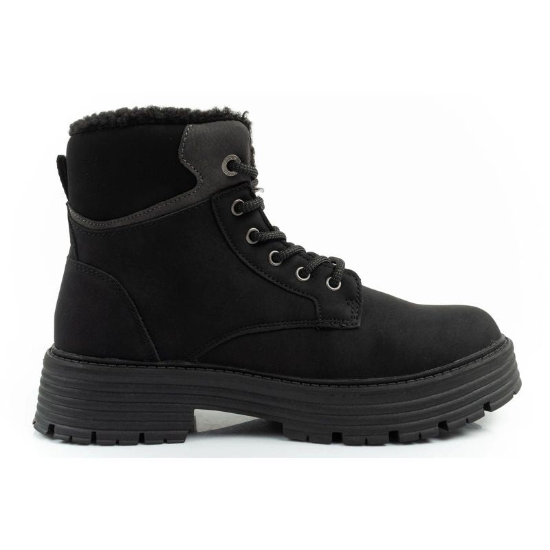 O'Neill winter boots women's hiking boots, insulated ankle boots, fashionable black fekete cipő