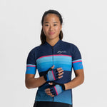 Rogelli IMPRESS II women's gloves blue kék kesztyű