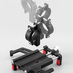 Rockbros 699-BK Aluminium Alloy Bicycle Phone Holder – Black fekete telefontartó Rockbros-699-BK