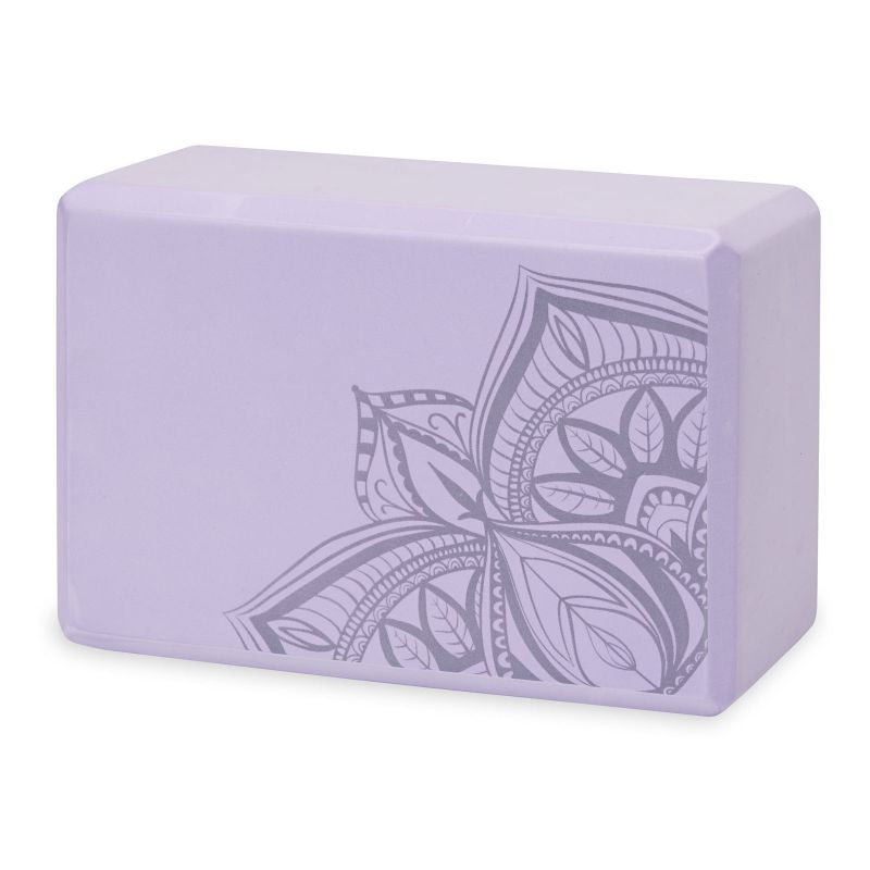 Gaiam Lilac Point Foam Yoga Cube 63748 Edzőfelszerelés