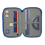 FC Barcelona pencil case with equipment triple filled pencil case 37 pcs wielokolorowy ceruzatartó 412648857