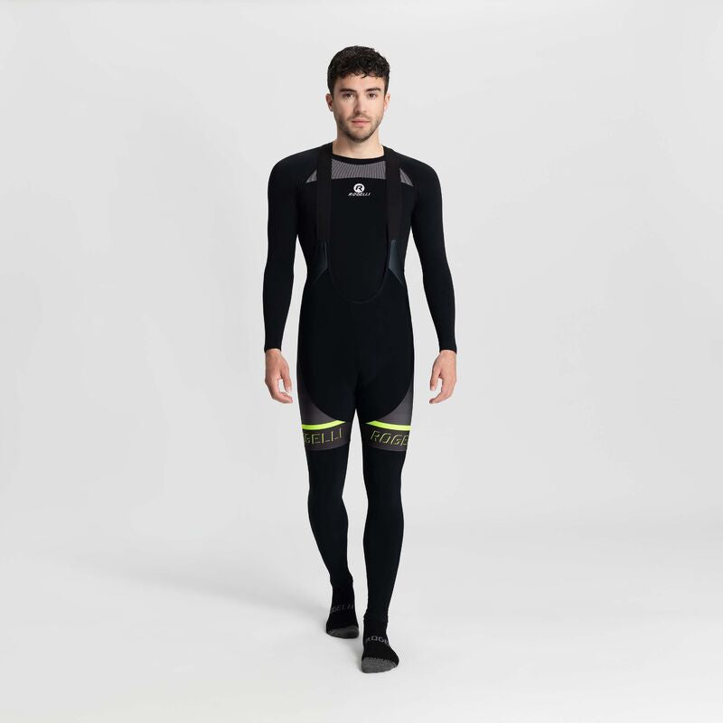 Rogelli cycling n/s HERO II fluor nadrág