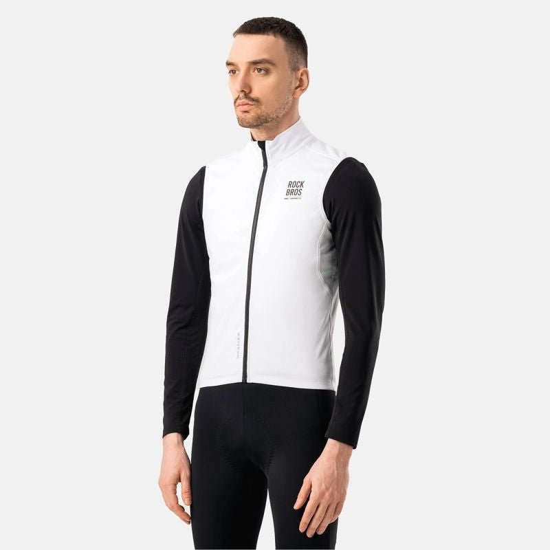 Rockbros ROAD TO SKY insulated windproof vest S - white s \ biały vests