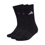 adidas Cushioned Sportswear Crew 3P Socks Black KC9626 fekete zokni