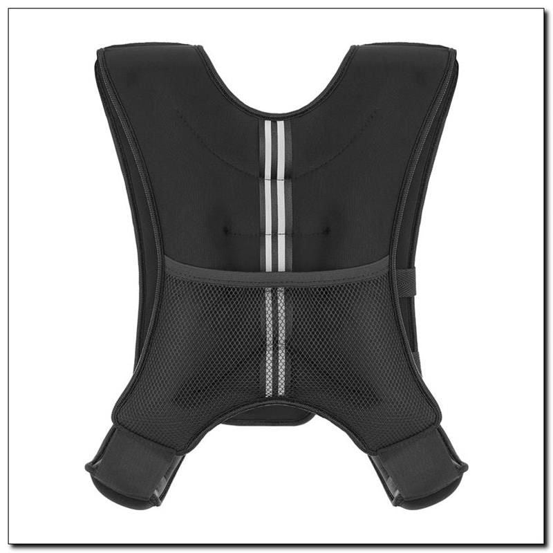 HMS KTO05 5kg neoprene weighted training vest fekete kabát 17-62-212