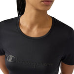 Champion Women's Crewneck T-Shirt Black 118511 KK001 fekete póló