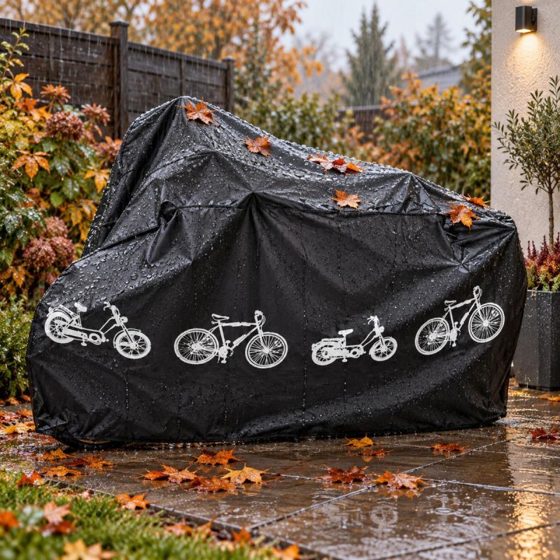 xqmax Cover for Motorcycle, Bicycle and Scooter fekete kiegészítő GSP-1041280