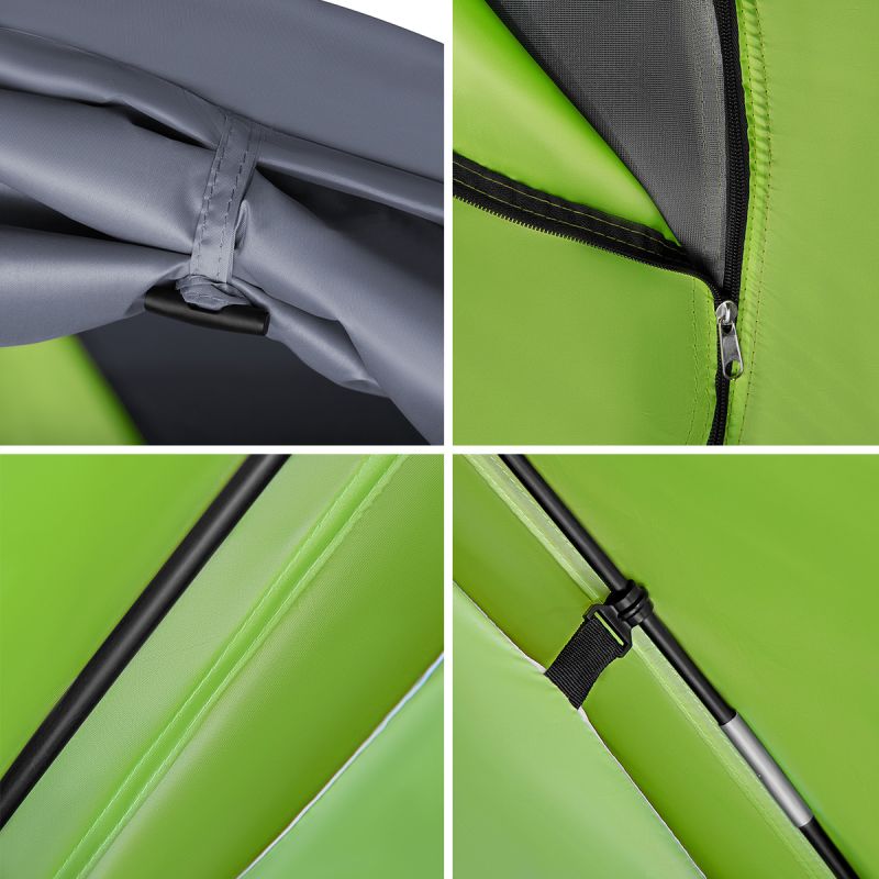 Nc6006 Green-Grey Discovery Nils Camp Tent szürke hátizsák