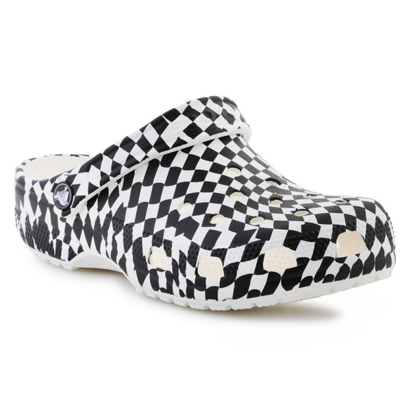 Crocs Classic warped checker clog 211007-103 flip flops Cipő