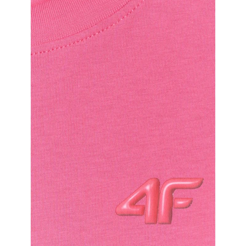 4F Girls' loose plain T-shirt 158/164 ruházat 4FJRSS26TTSHF3984-54S