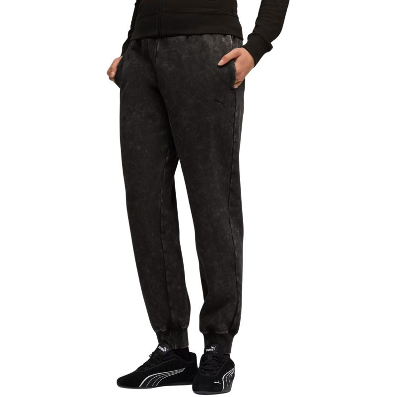 Puma ESS Elevated Comfort Wash Sweatpants W 688104 01 Nadrág
