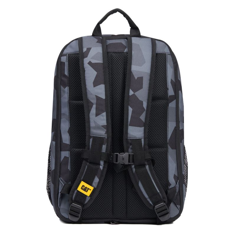 Caterpillar Bennett MILLENNIAL CLASSIC Black/Grey Fractal Camo Backpack ( ) fekete hátizsák 84184-676