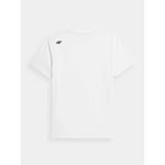 T-shirt 4F 4FWSS24TFTSM598-10S fehér póló