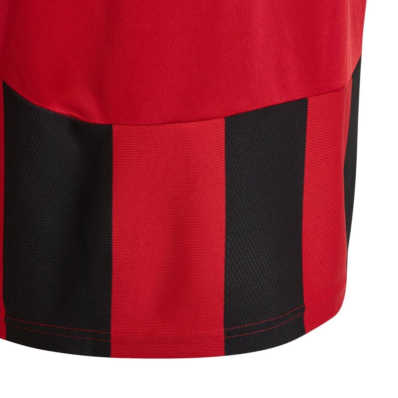 adidas Striped 24 Kids T-Shirt Red and Black IW2131 116 cm póló