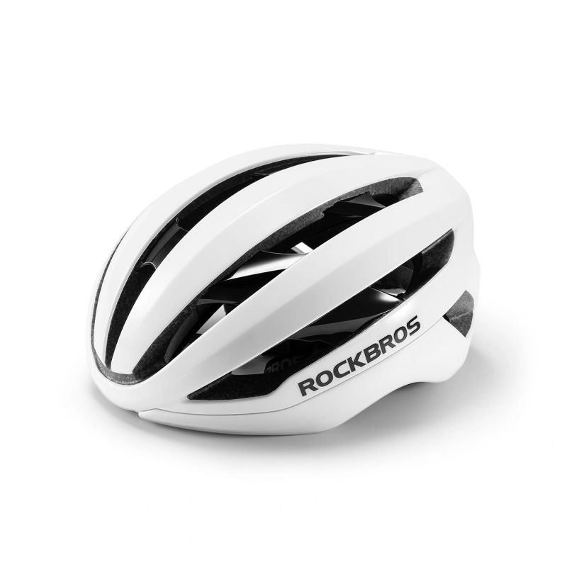 Rockbros LK-79 Bike Helmet 58–62 cm - White biały helmets, lights