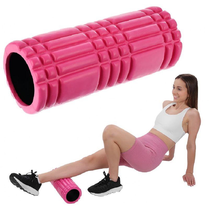 XQMAX PINK EXERCISE ROLLER 33x14.5CM 800G rózsaszín edzőfelszerelés GSP-7076939