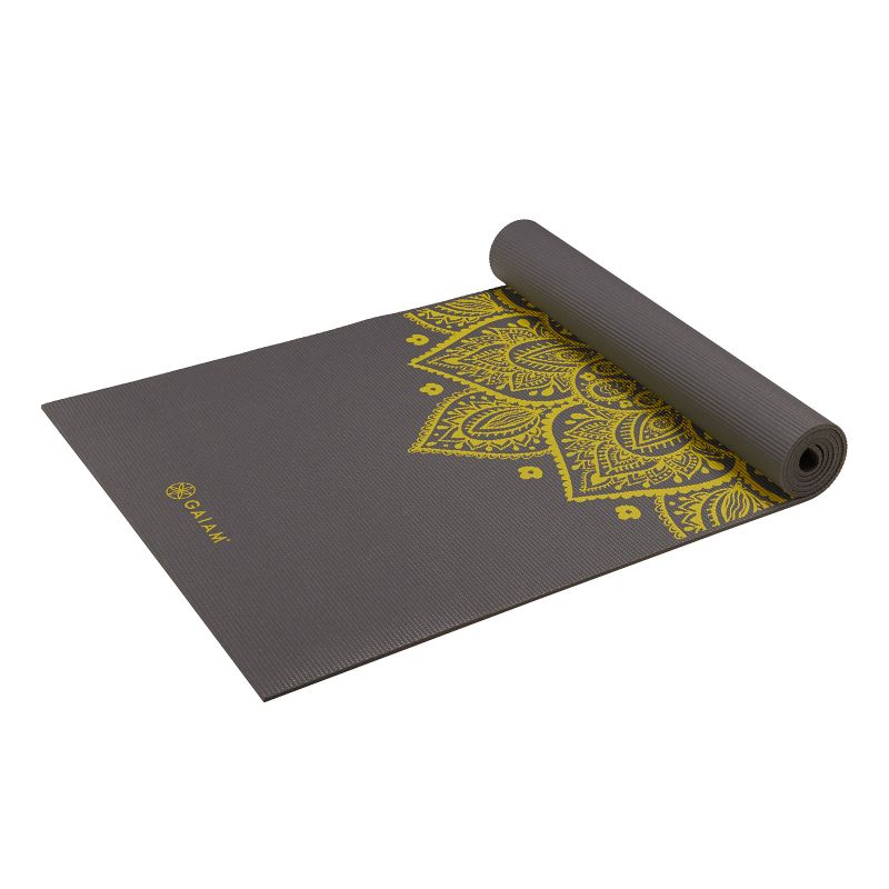 Yoga mat Gaiam &quot;CITRON SUNDIAL&quot; 6mm 61333