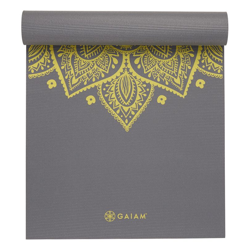 Yoga mat Gaiam &quot;CITRON SUNDIAL&quot; 6mm 61333