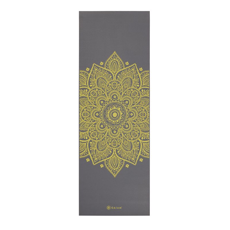 Yoga mat Gaiam "CITRON SUNDIAL" 6mm 61333 - Sportmania.hu