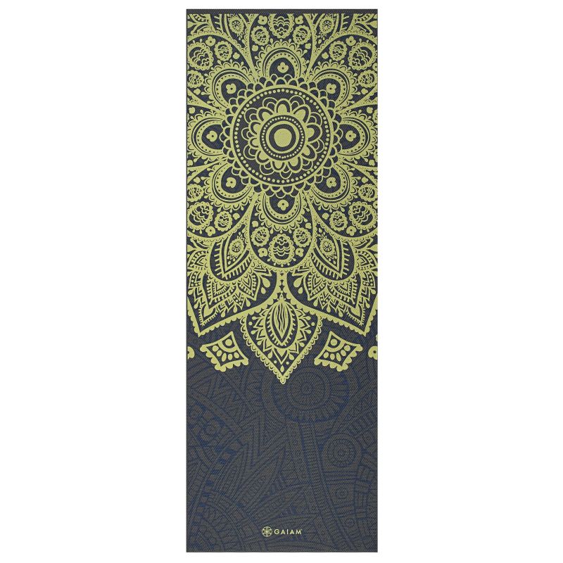 Yoga mat Gaiam &quot;SUNDIAL LAYERS&quot; 6mm 62432