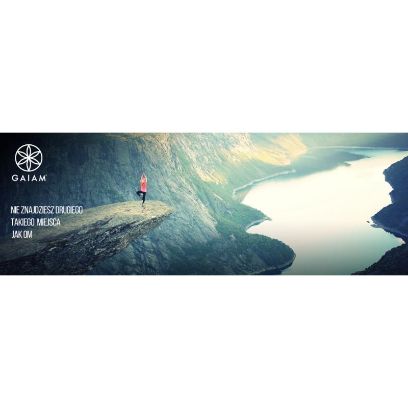 Yoga mat Gaiam "SUNDIAL LAYERS" 6mm 62432 - Sportmania.hu