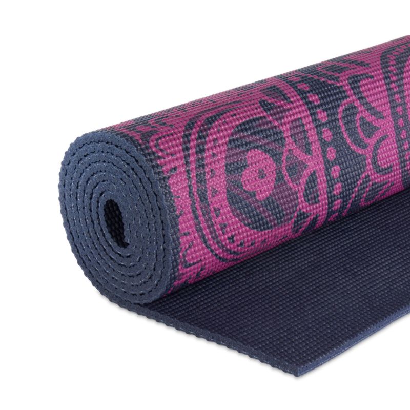 Yoga Mat Gaiam Plum Sundial 6 mm 62572