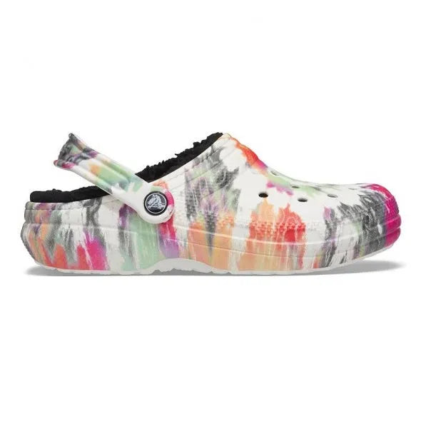 Crocs Classic Lined Tie Dye Clog Papucs